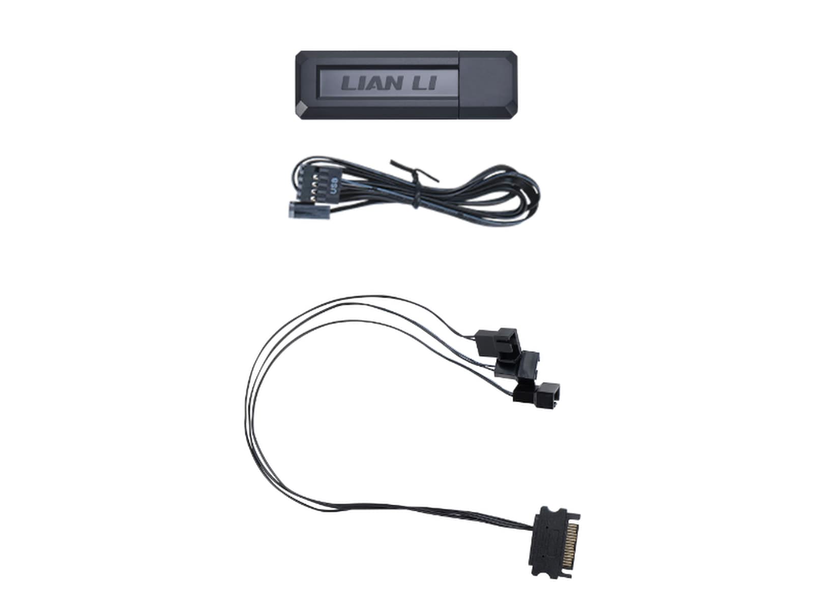 Lian Li L-Wireless Controller (svart) Fläktstyrning