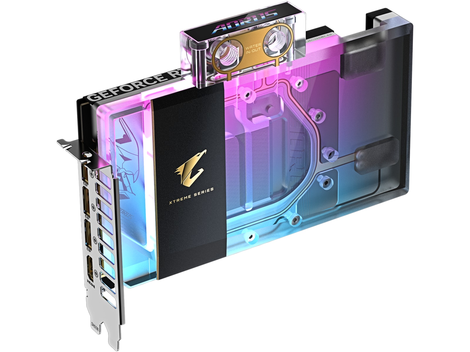 Gigabyte Aorus GeForce RTX 5080 XTREME WATERFORCE WB Grafikkort