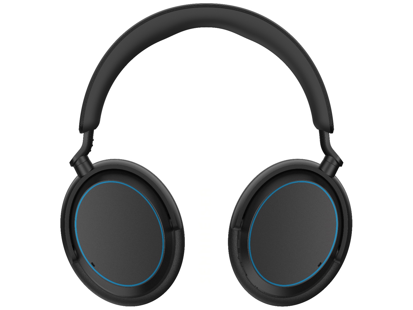 Sennheiser ACCENTUM trådlösa hörlurar, On-Ear (svart/blå) Hörlurar