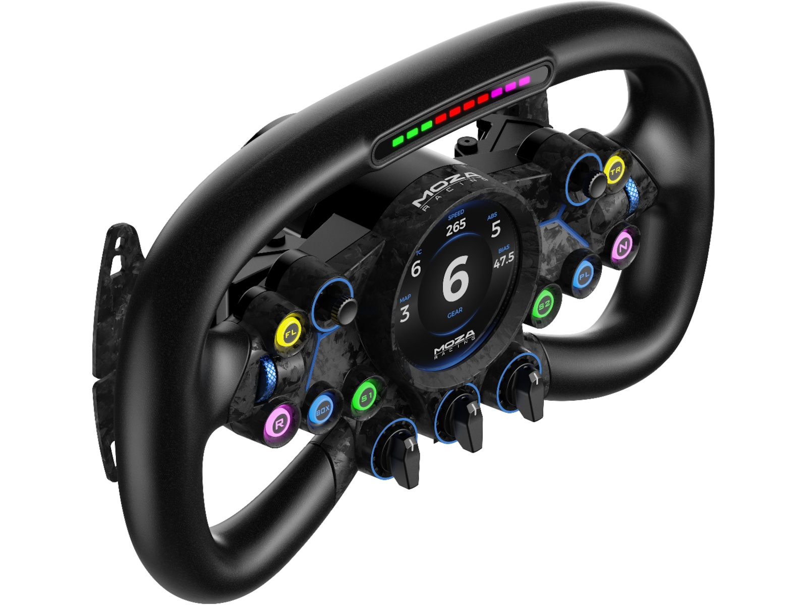 MOZA Vision GS ratt 31cm Ratt och pedaler