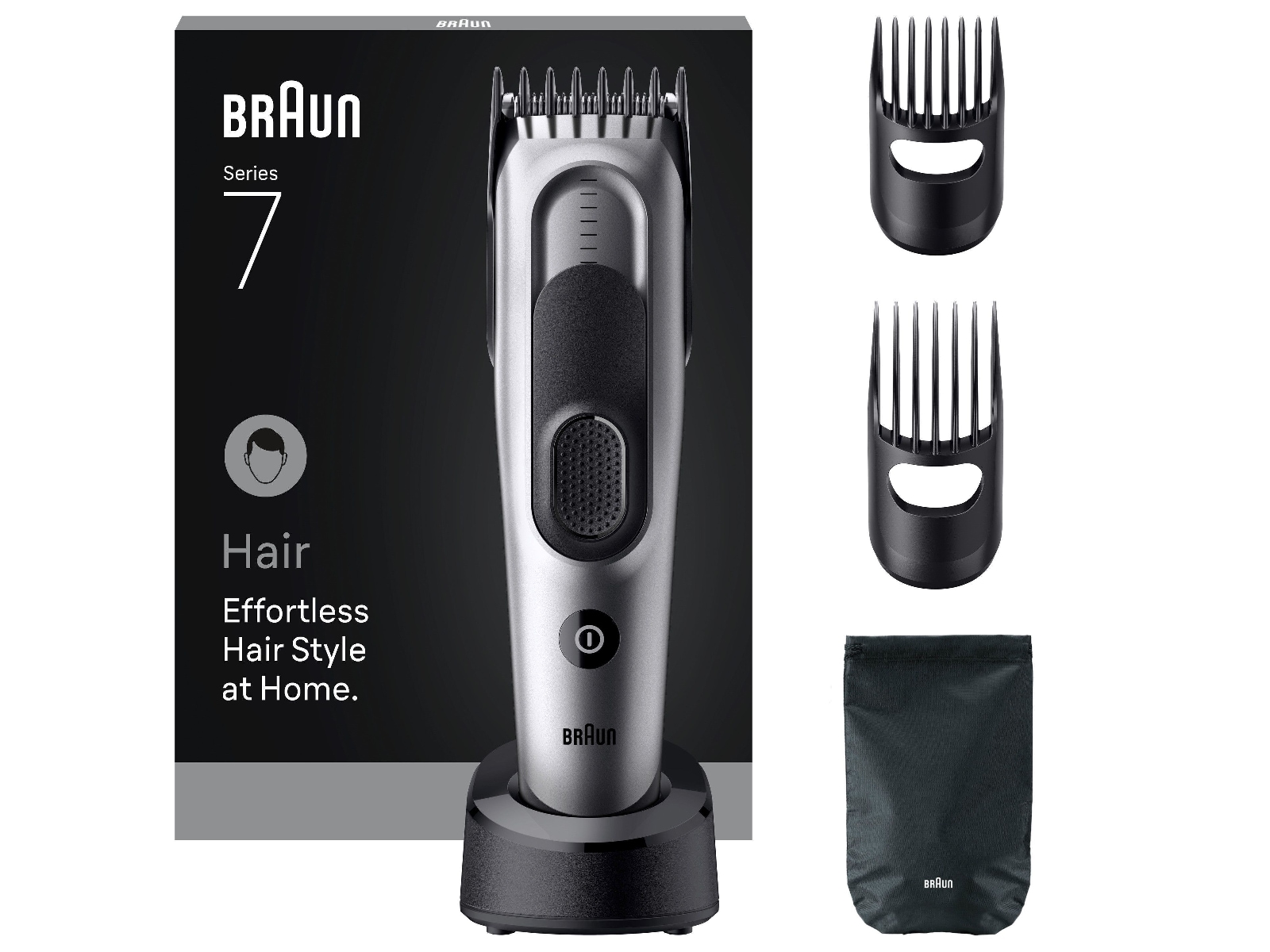 Braun Series 7 hårklippare (grå) Hårtrimmer