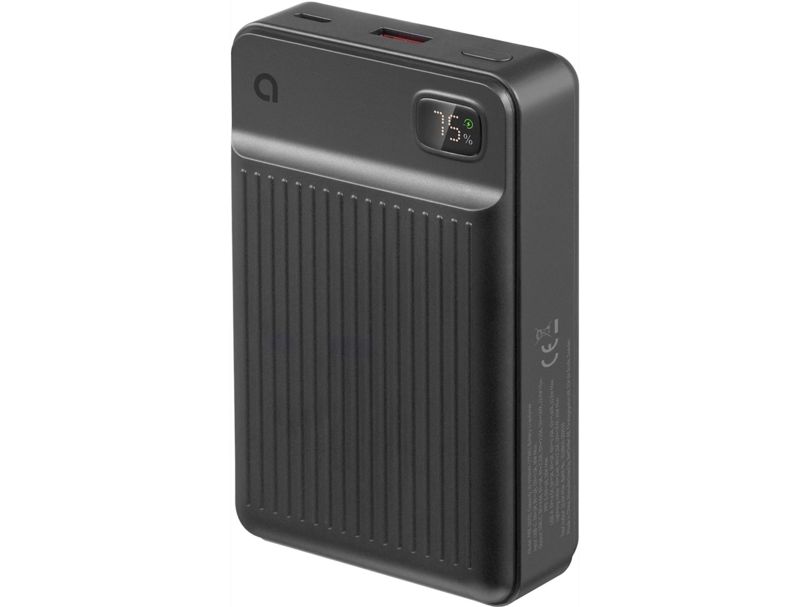 Andersson 20 000 mAh powerbank med integrerade kablar Powerbank