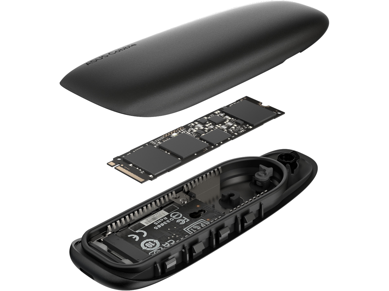 ASUS Cobble SSD Enclosure Externa Chassi