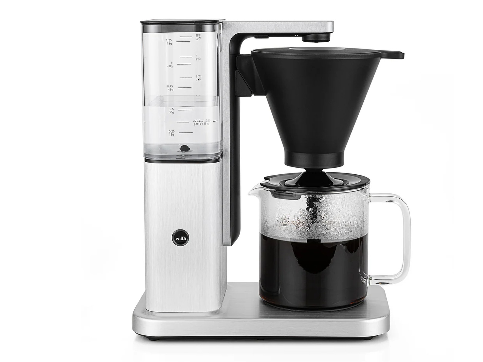 Wilfa Zense Alux kaffebryggare (borstad aluminium) Kaffebryggare