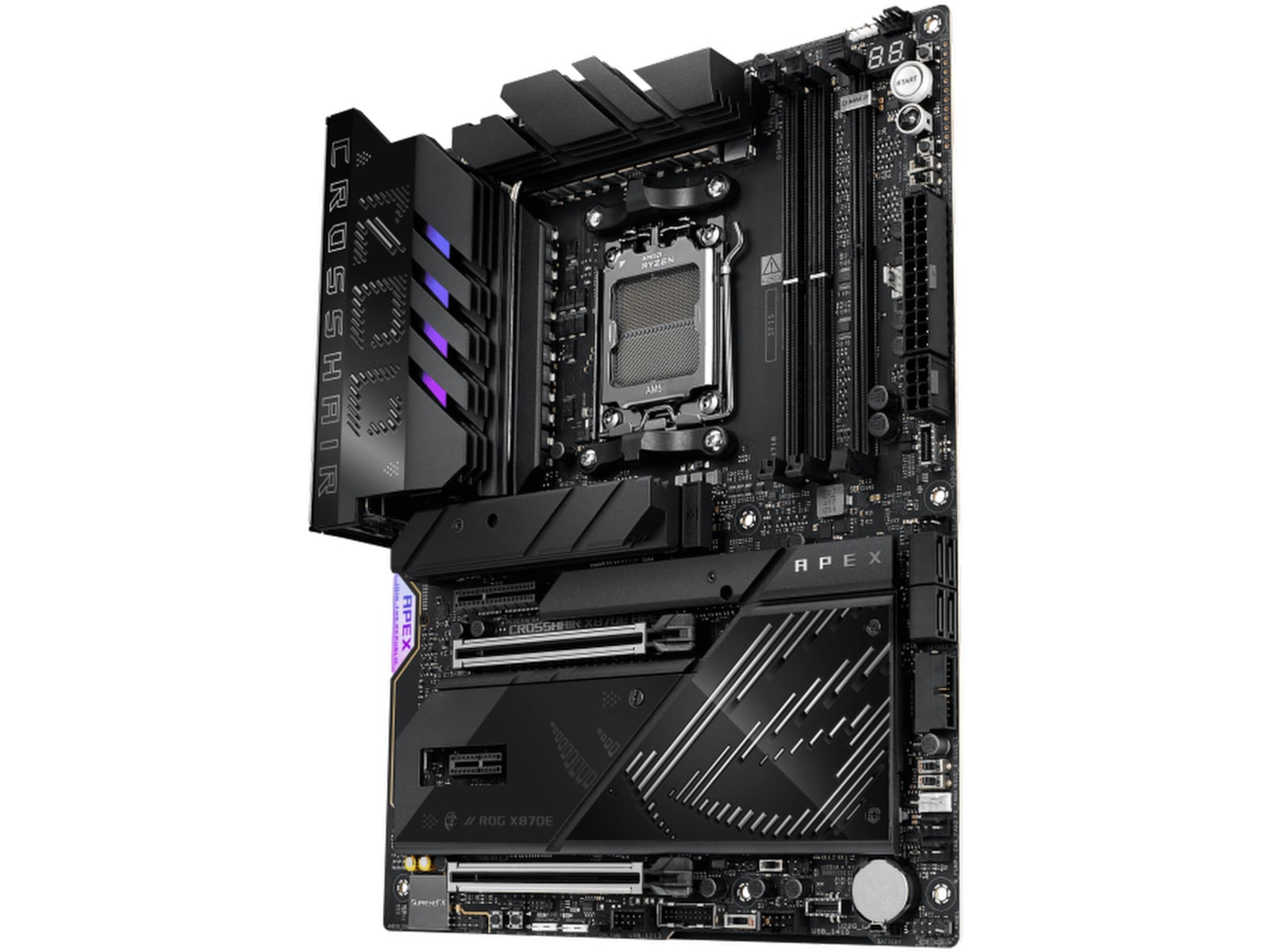 ASUS ROG CROSSHAIR X870E APEX Moderkort AMD Socket