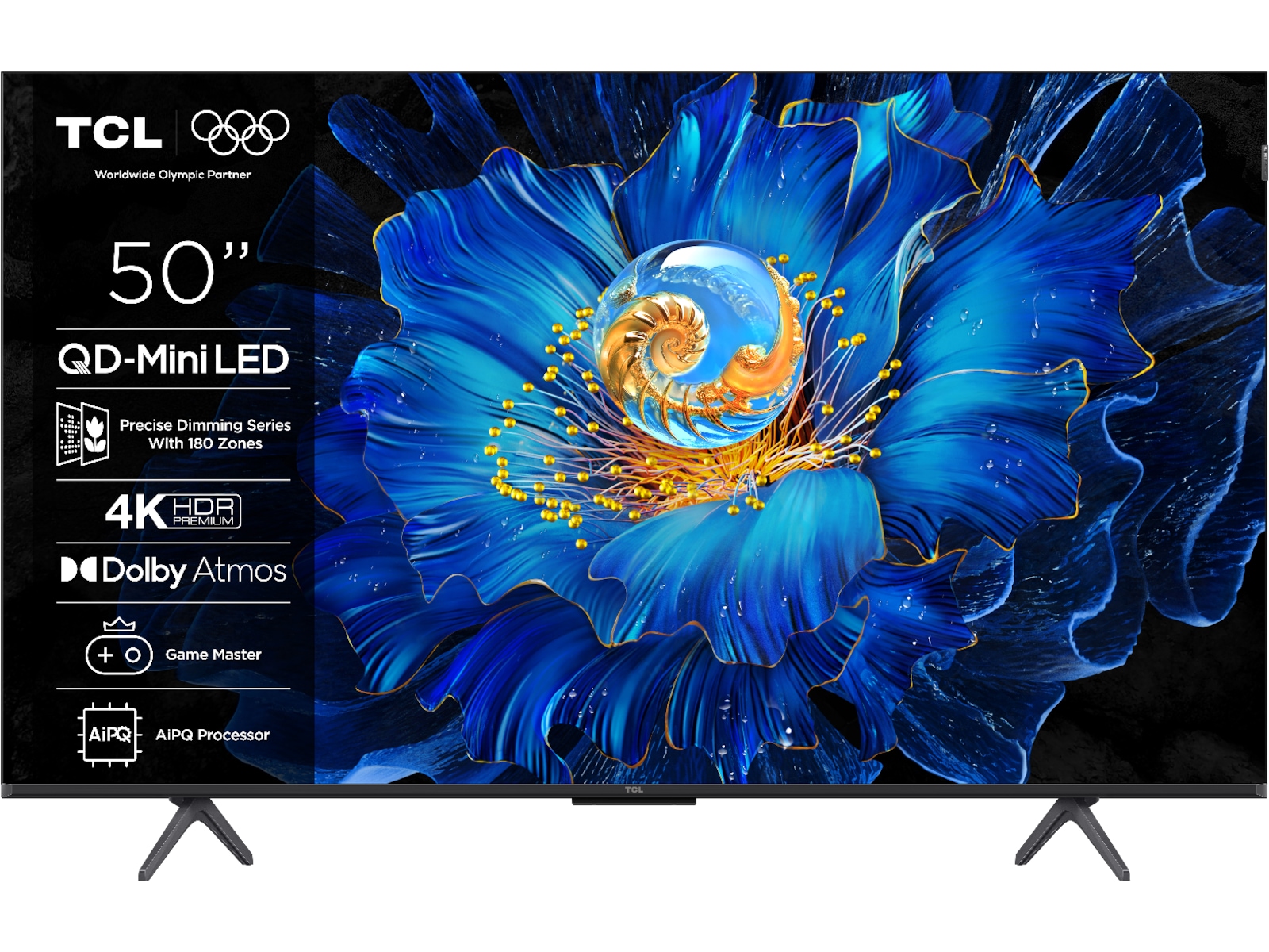 TCL 50" C69KS 4K QD-Mini LED Google TV 50 - 59 tums TV