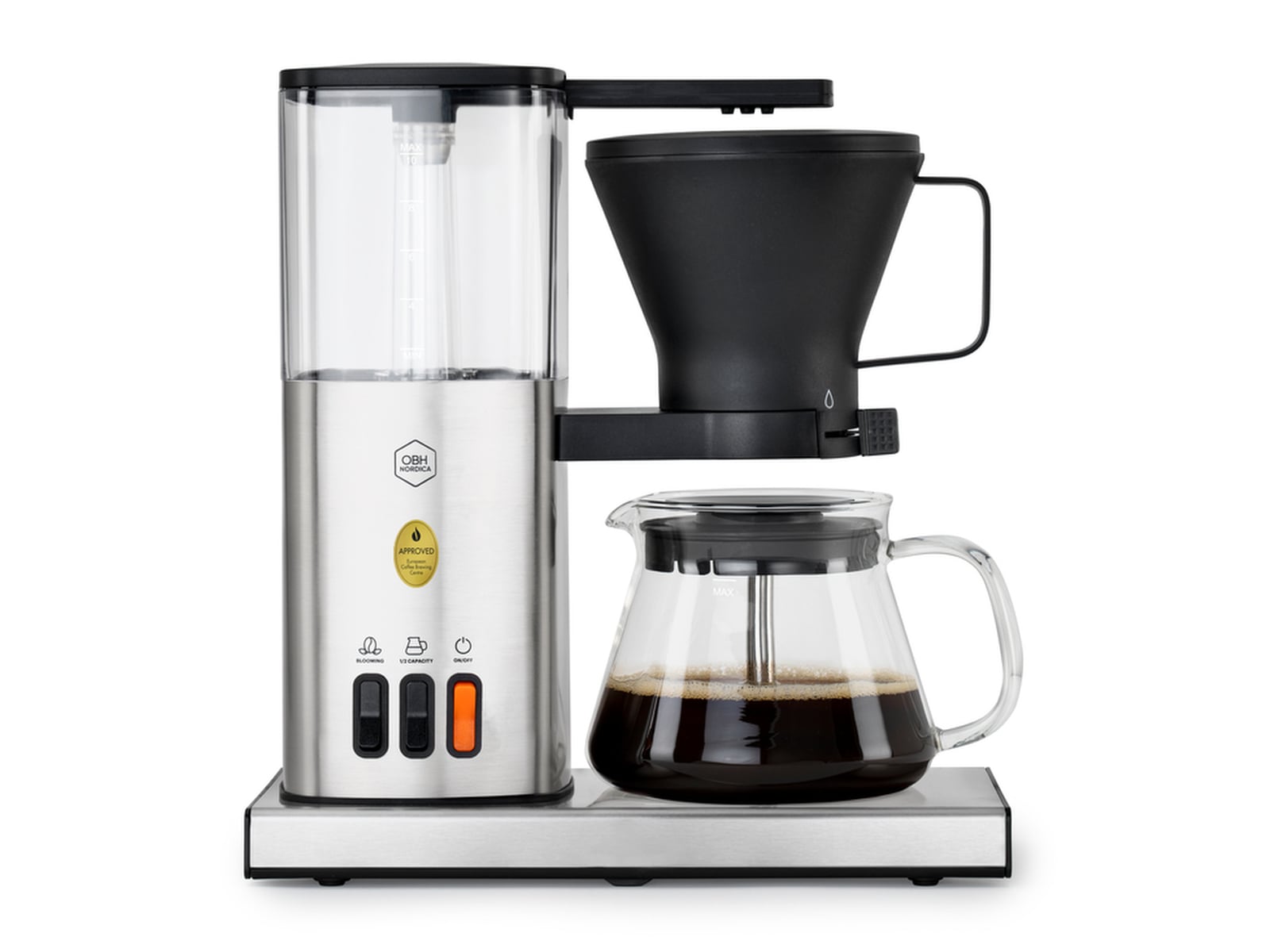 OBH Nordica Blooming Aroma 2426 Kaffebryggare (Silver) Kaffebryggare