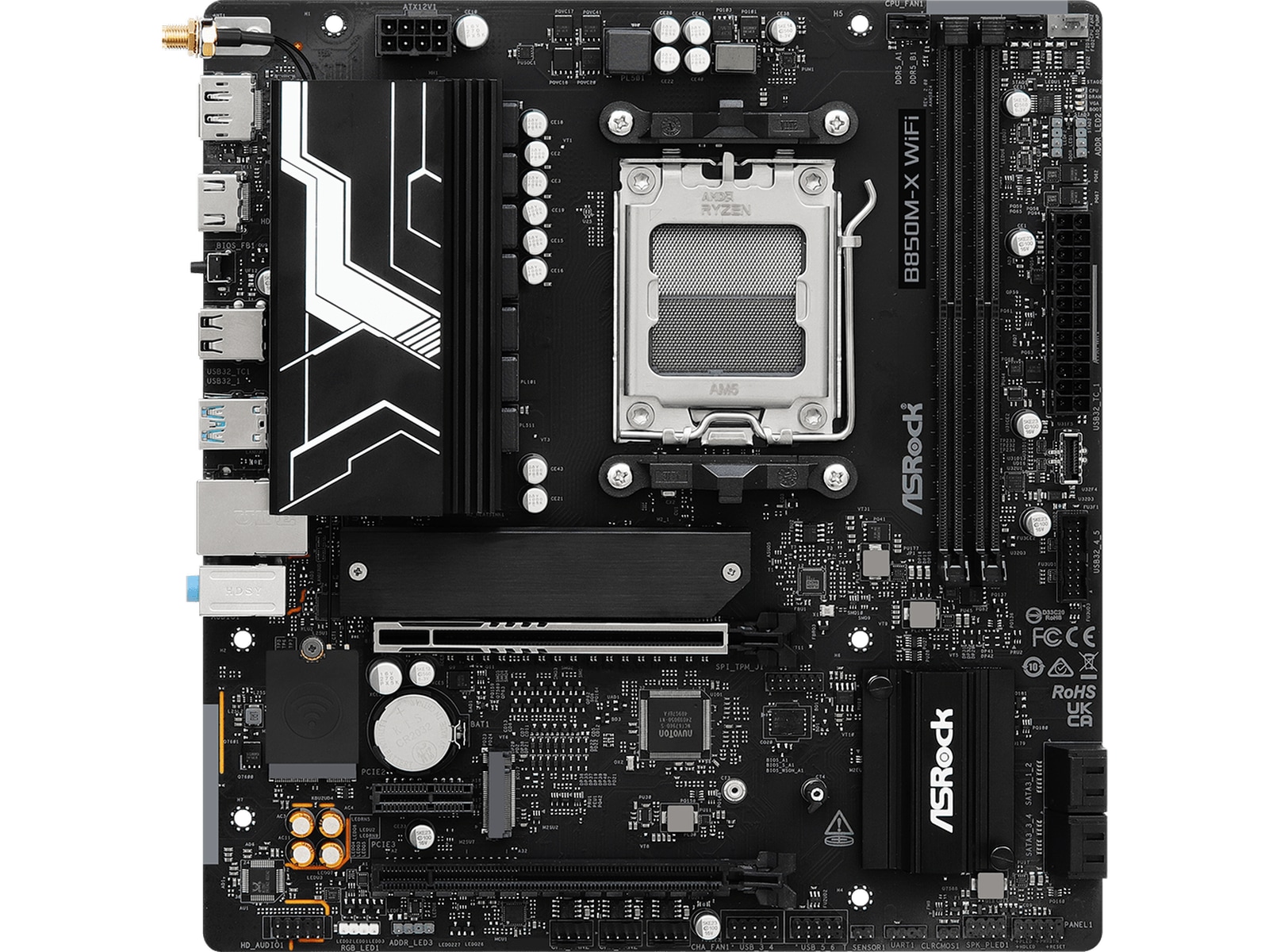 ASRock B850M-X WIFI R2.0 Moderkort AMD Socket