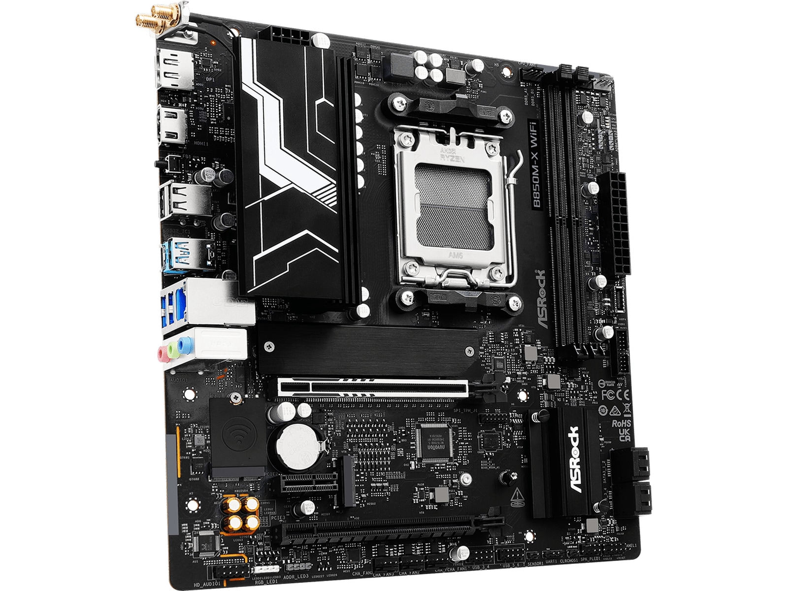 ASRock B850M-X WIFI R2.0 Moderkort AMD Socket