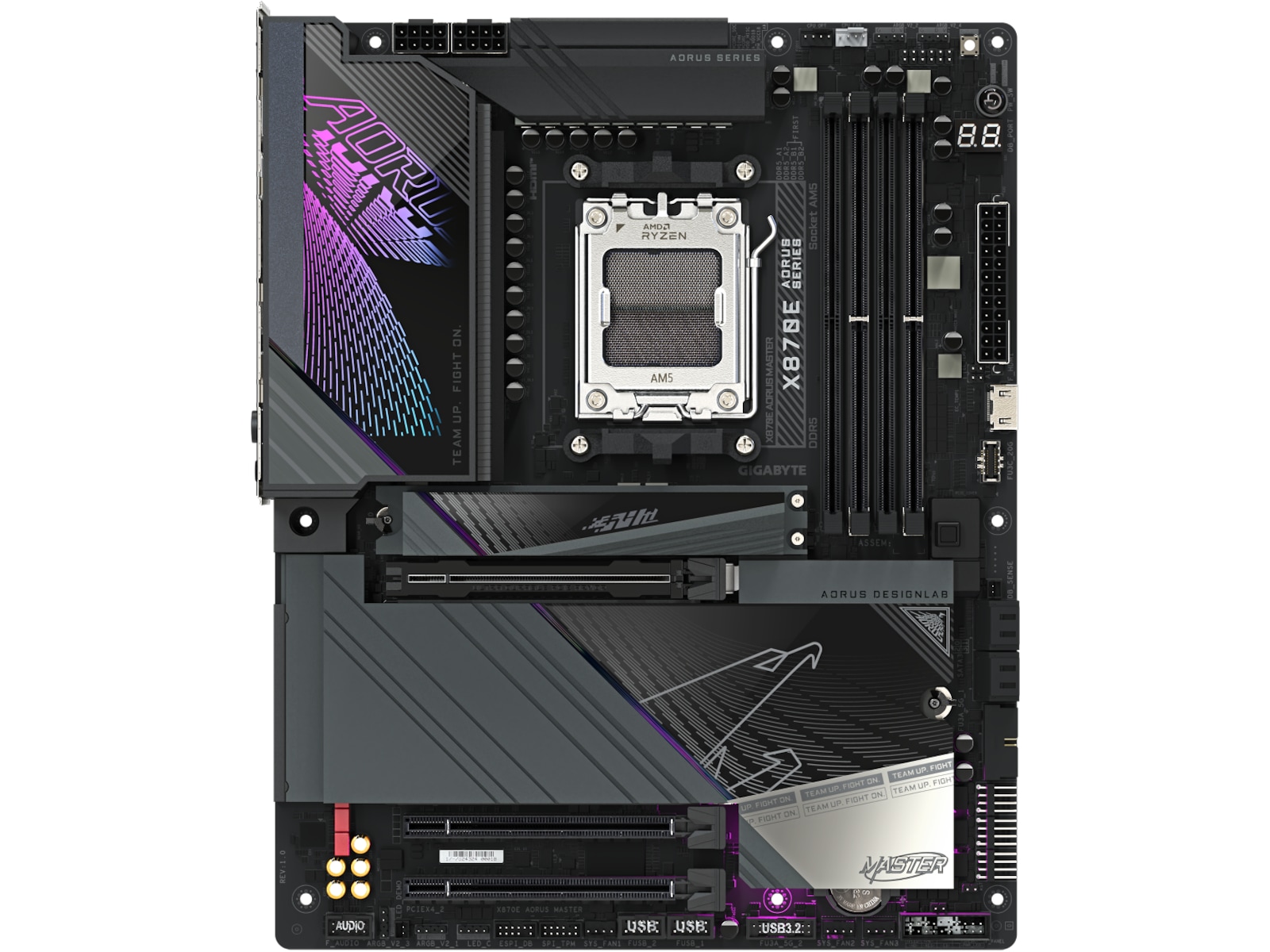 Gigabyte X870E AORUS MASTER Moderkort AMD Socket