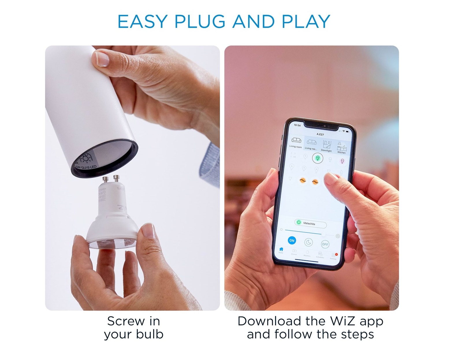 WiZ BLE spot 50w GU10-glödlampa LED-lampor & glödlampor