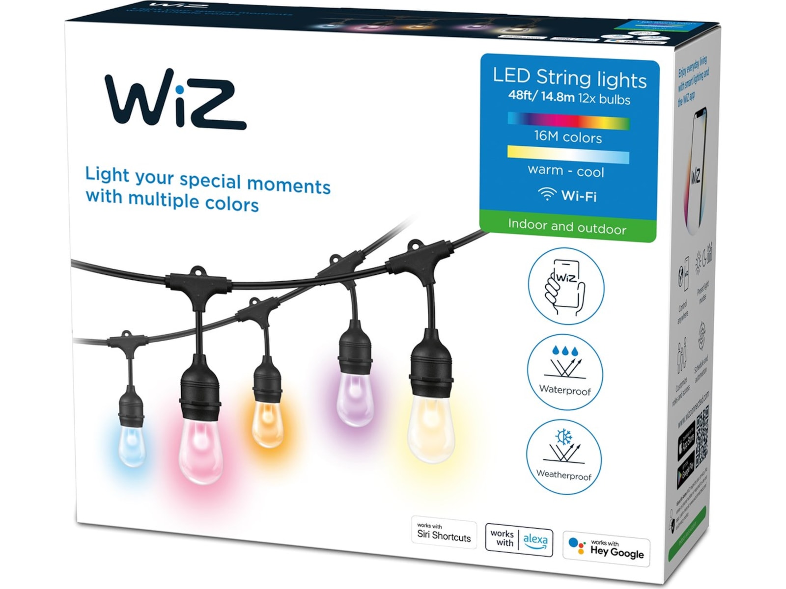 WiZ ljusslinga 14,8 m LED-lampor & glödlampor