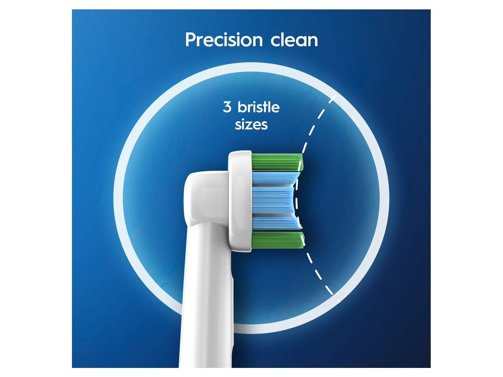 Oral-B Pro Precision Clean tandborsthuvuden (10 st) Tandborsthuvud
