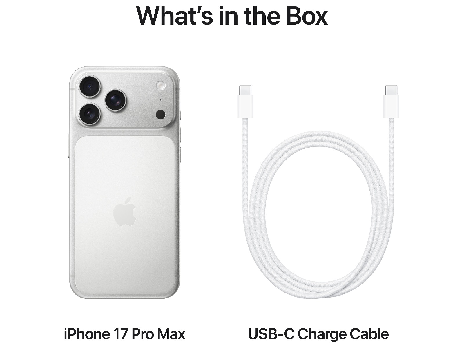 iPhone 17 Pro Max 256GB (silver) Mobiltelefoner