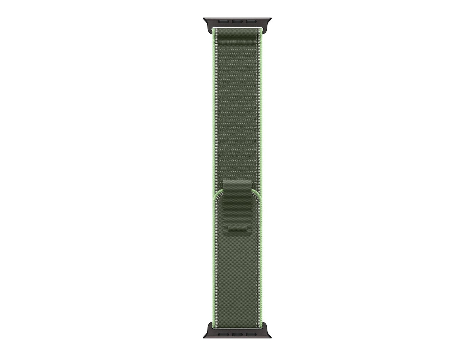 Apple Watch 49mm Black Titanium Trail Loop (green/neon) Armband