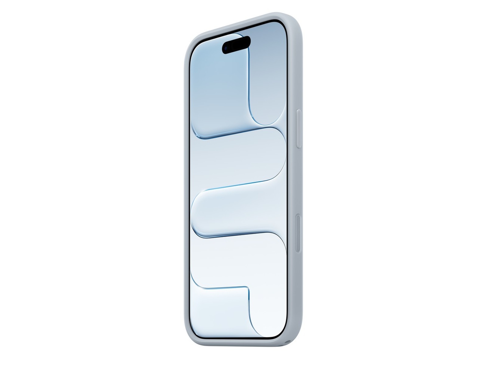 Apple iPhone Air Bumper (ljusblå) Mobilskal