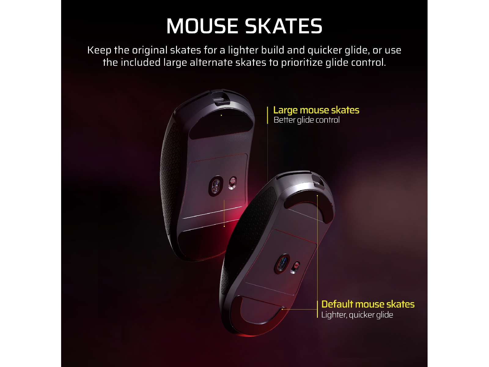 Corsair Sabre v2 Pro Ultralight Trådlös Gaming Mus (vit) Gamingmus