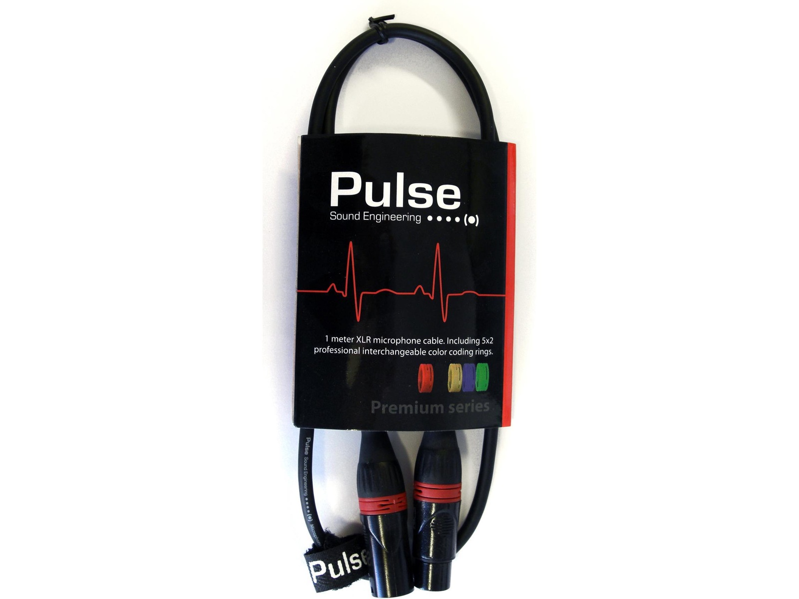 Pulse Mikrofonkabel 1m XLR/XLR Kameramikrofon