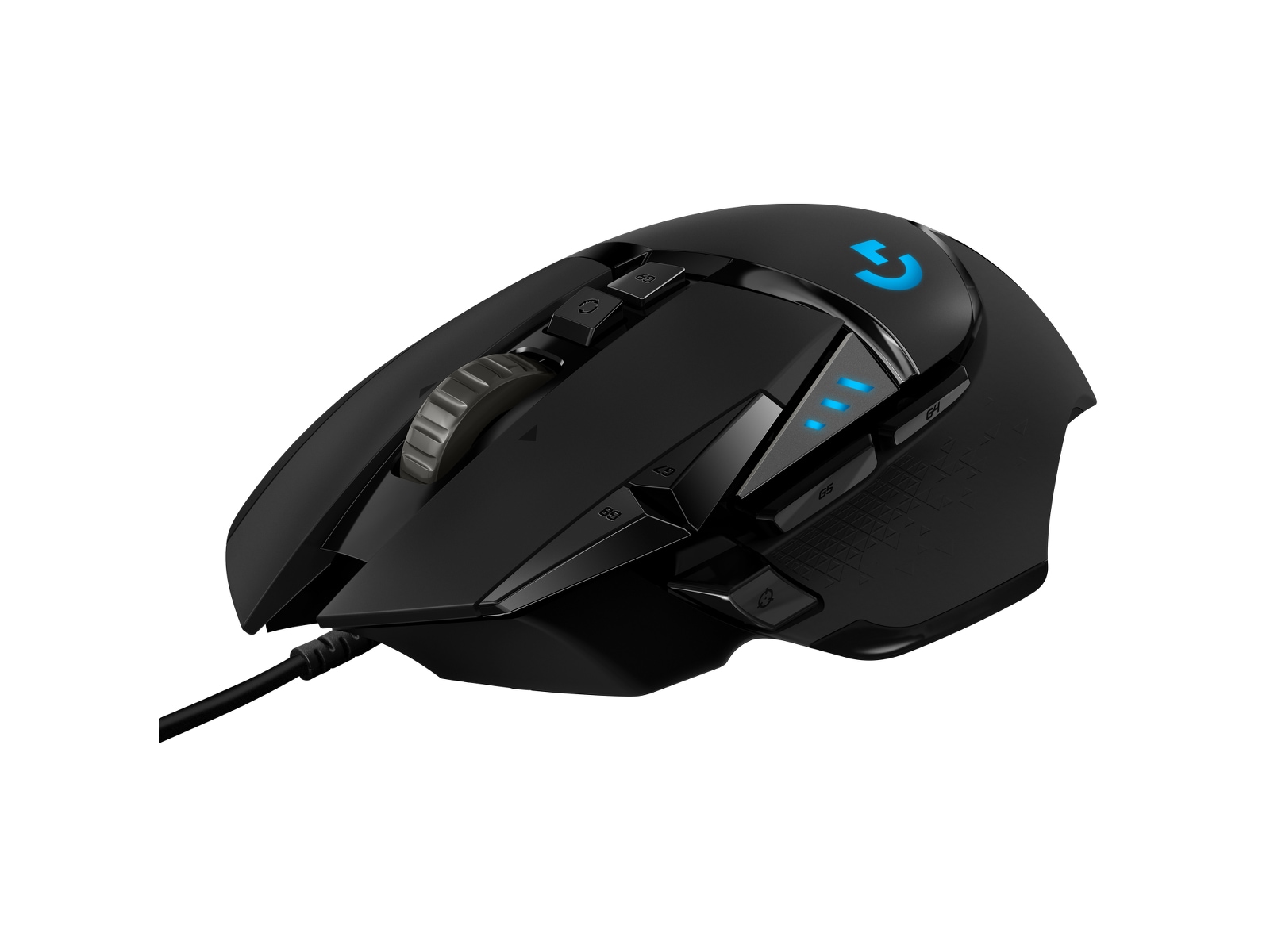 Logitech G502 HERO Gamingmus (svart) Gamingmus