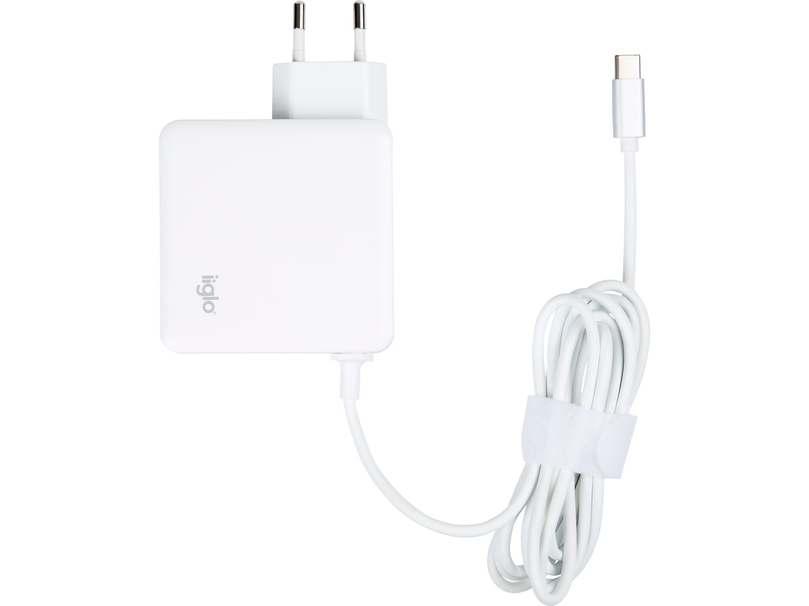 iiglo universal laddare till PC, telefon och surfplatta, USB-C 65W Batteri och laddare