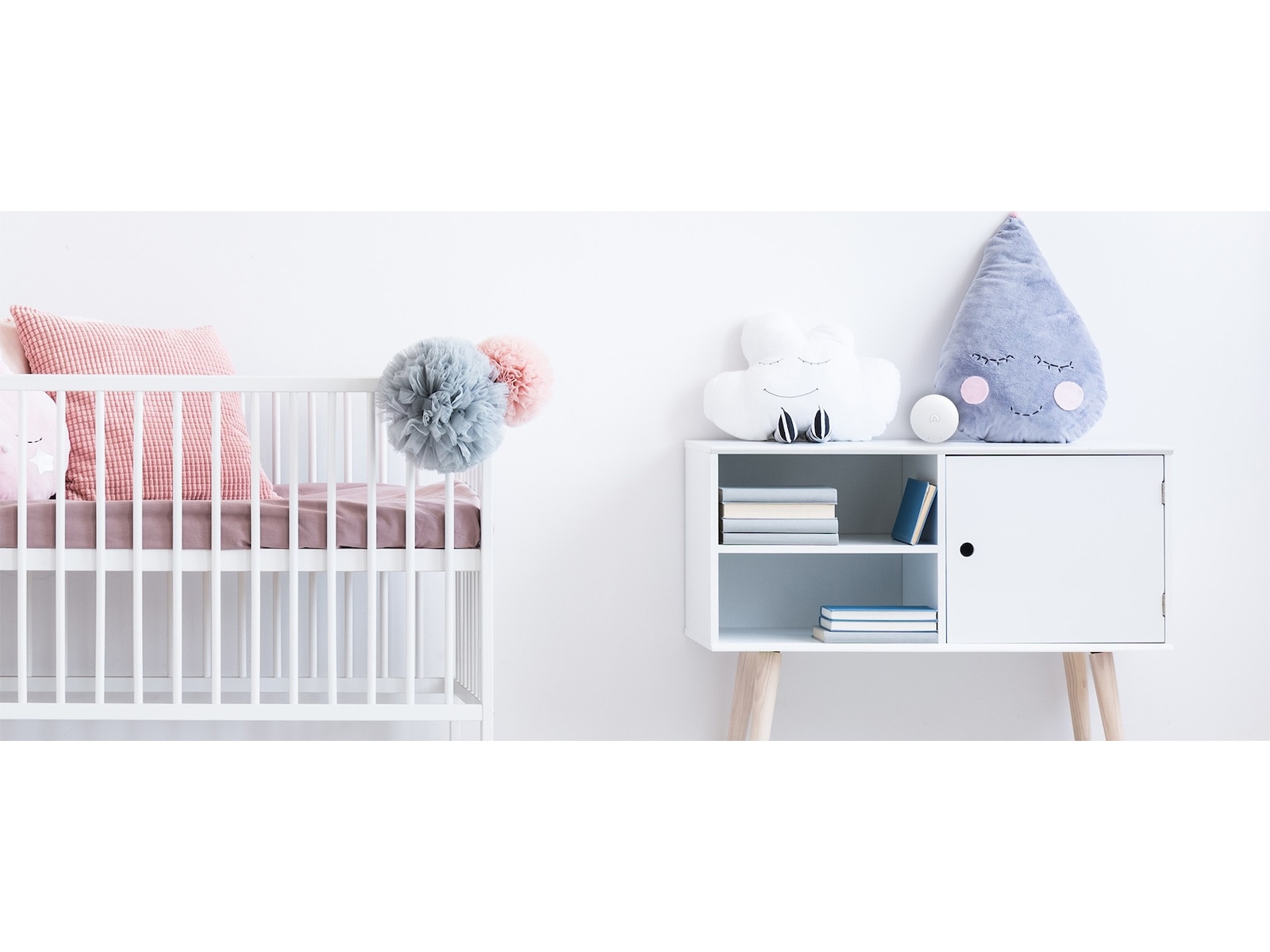Airthings Wave Mini luftkvalitetsmätare (vit) Luftkvalitetsmätare