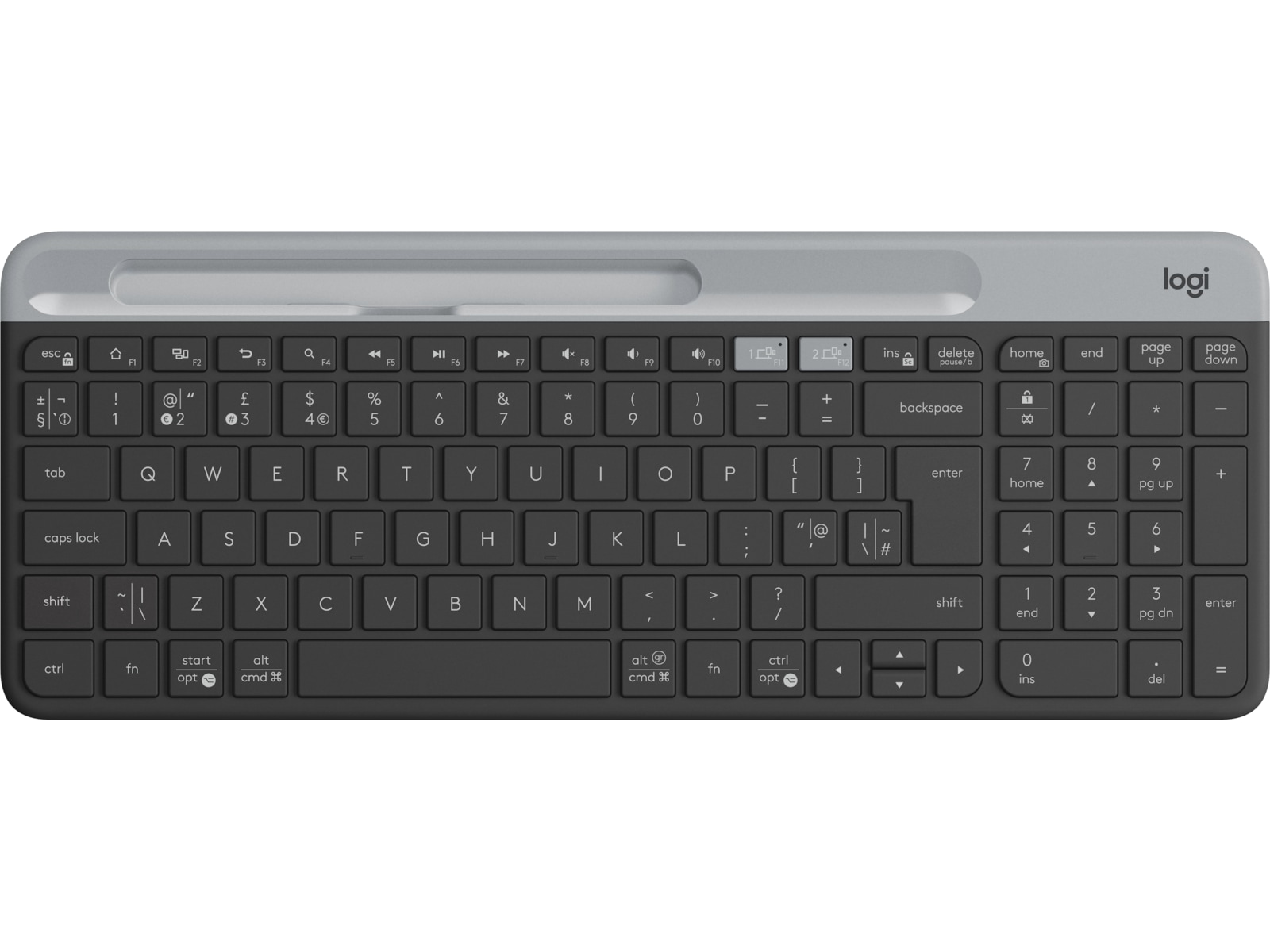 Logitech K580 Slim Multi-Enhet Tangentbord Tangentbord