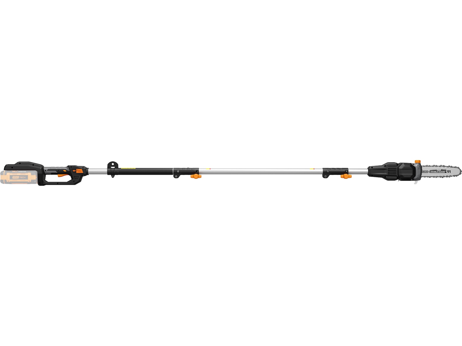 Protech +62 Volt borstlös grensåg utan batteri Grensågar