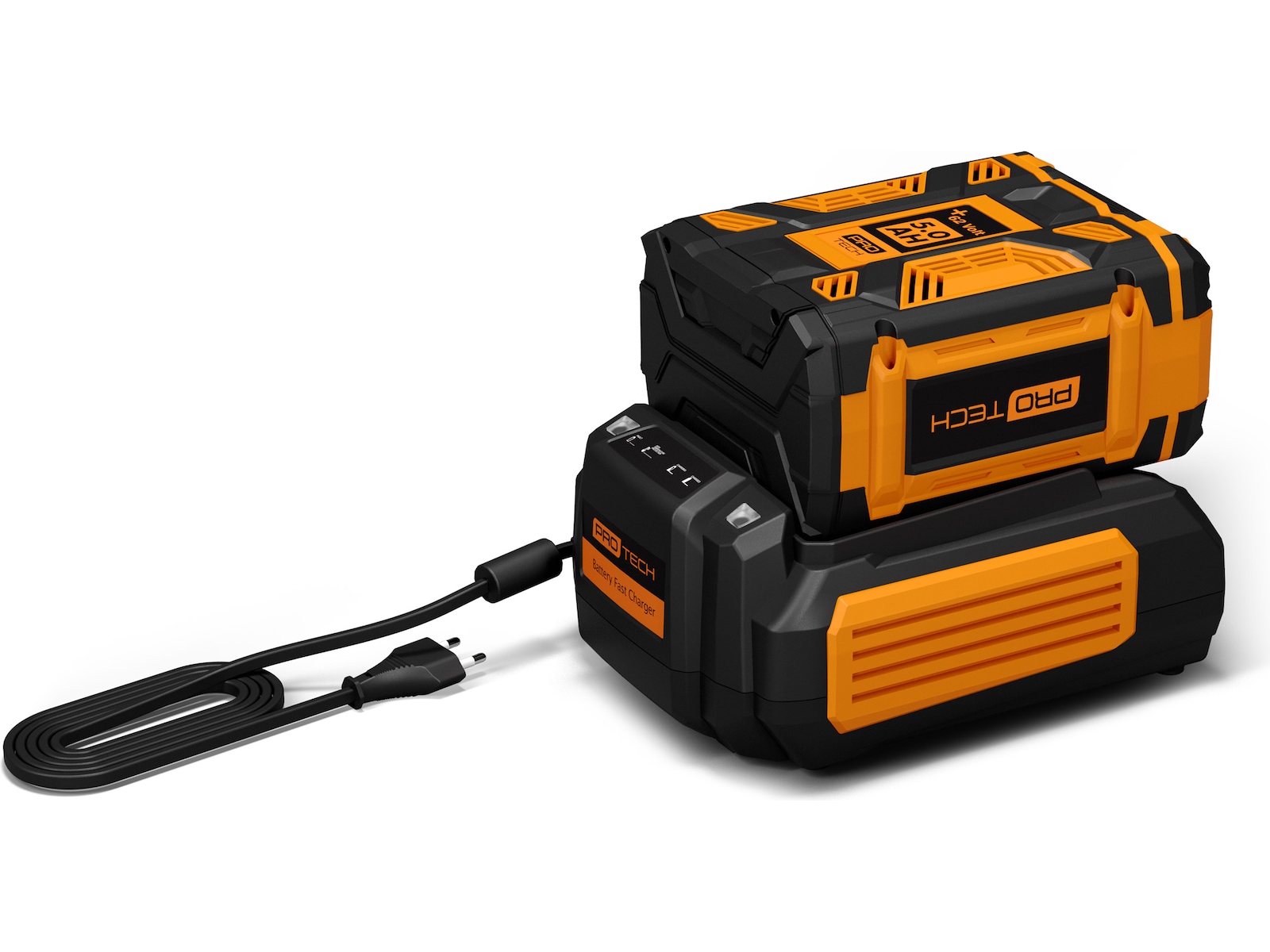 Protech +62 Volt snabbladdare Batterier till trädgårdsmaskiner