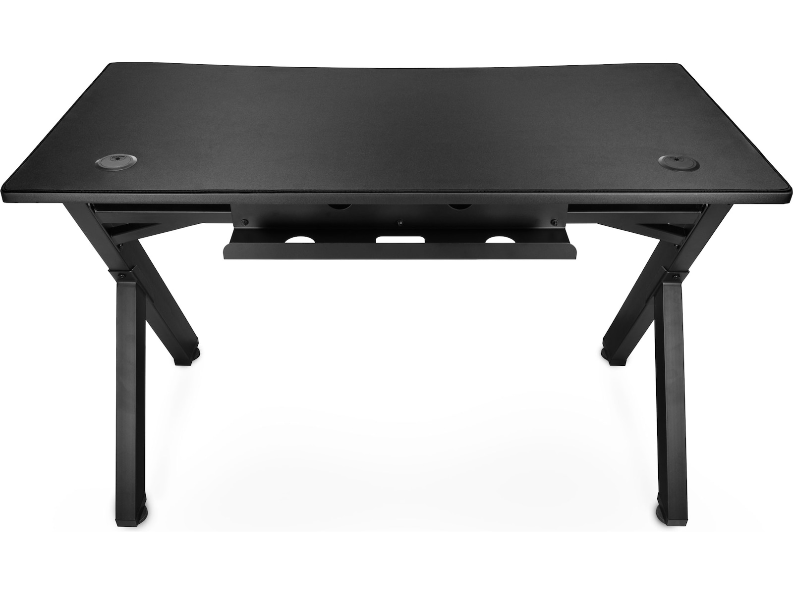 Svive Cygnus Gaming Desk matt svart med svarta sömmar Gamingdesk