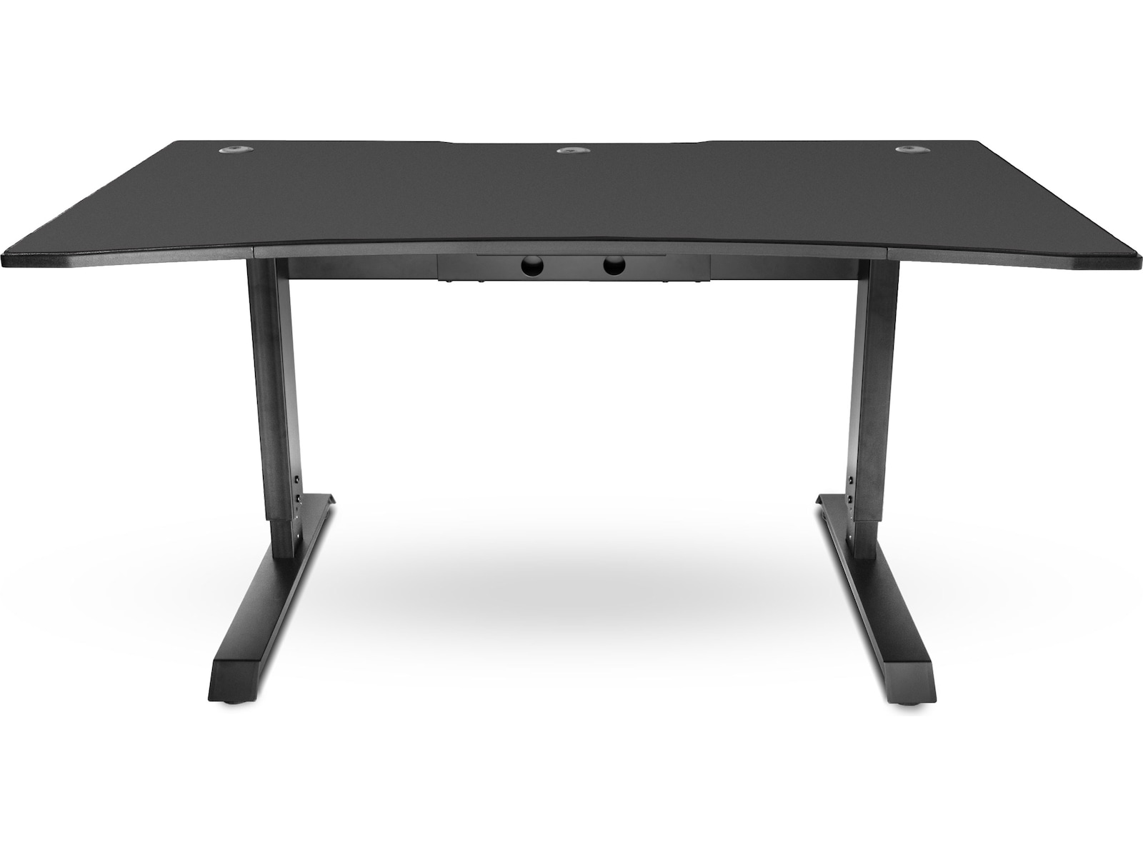 Svive Altair Gaming Desk matt svart med svarta sömmar Gamingdesk