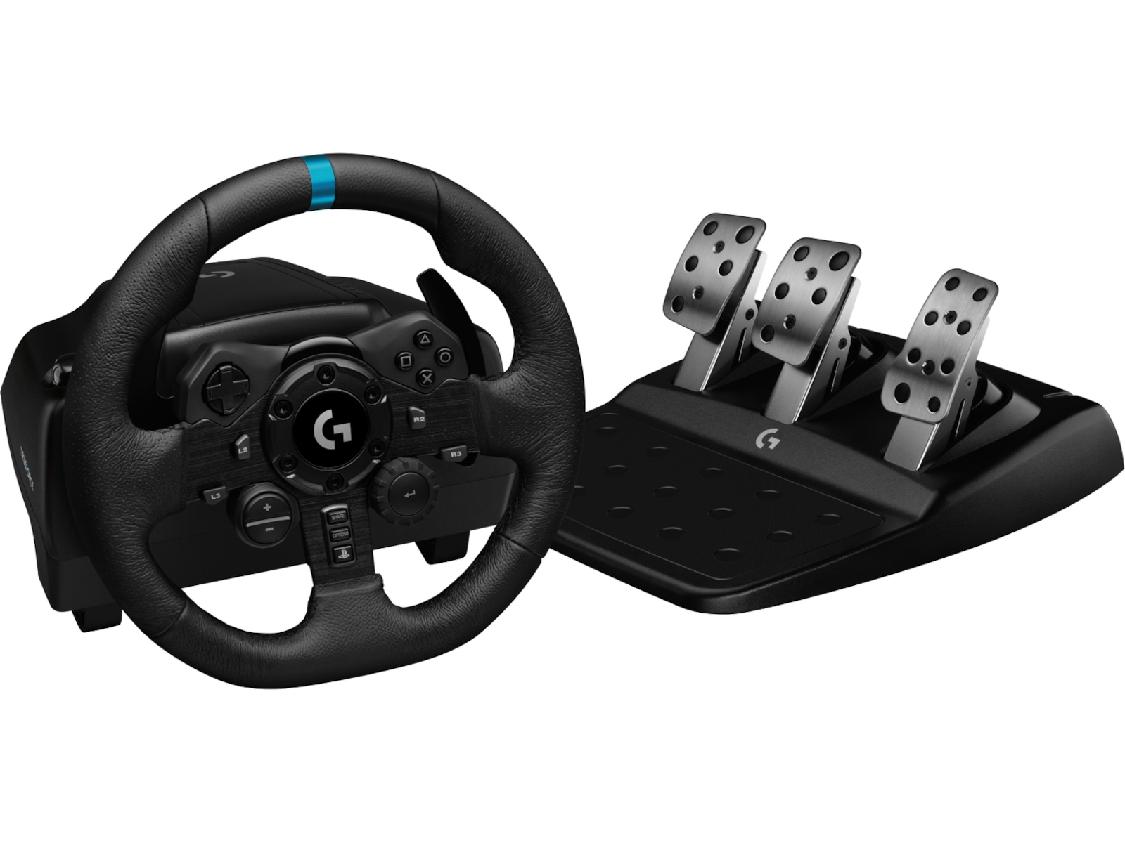 Logitech G923 Driving Force Racing PS4/PS5/PC Ratt och pedaler