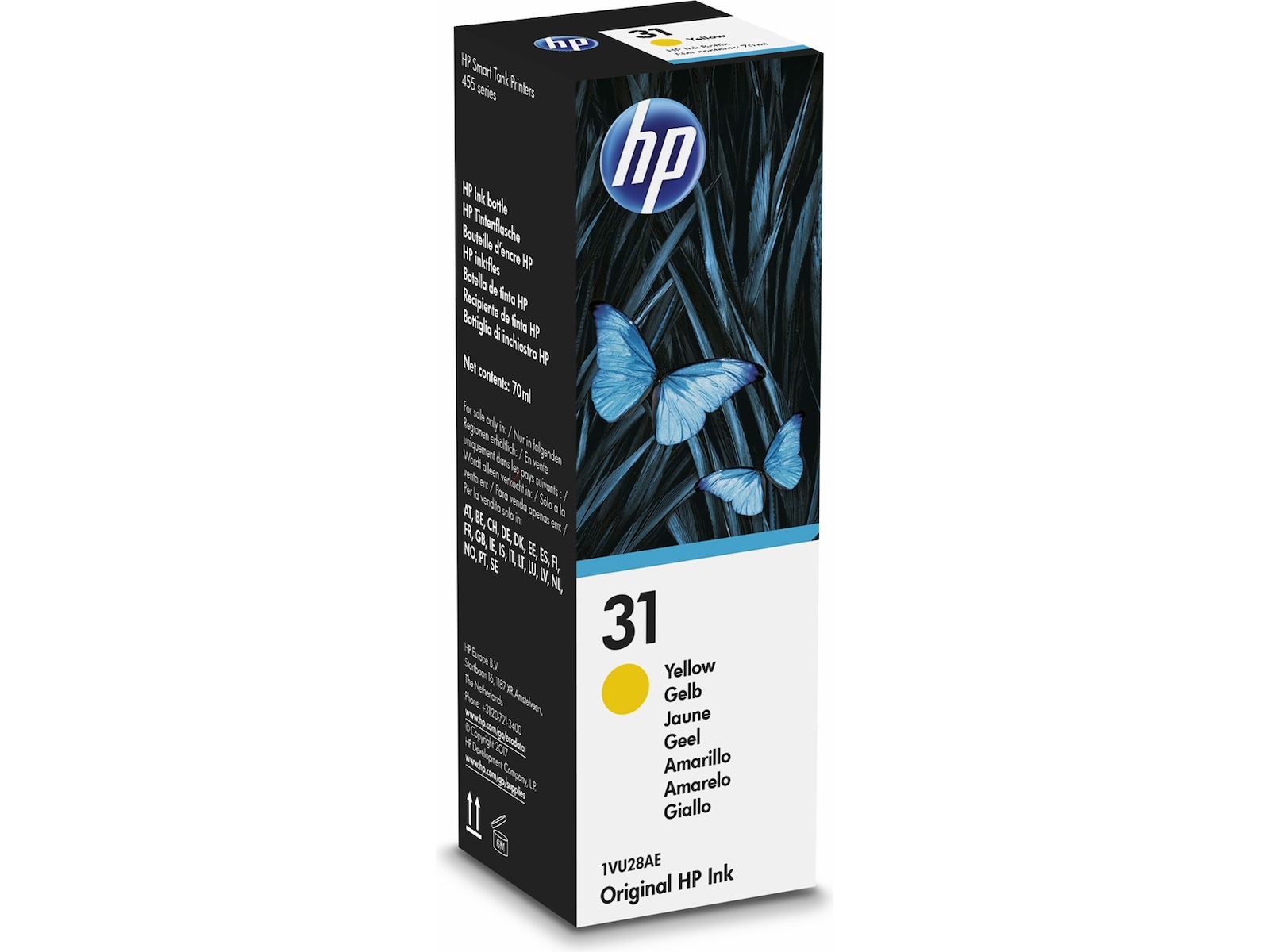 HP Bläck 31 Gul Bläckpatron