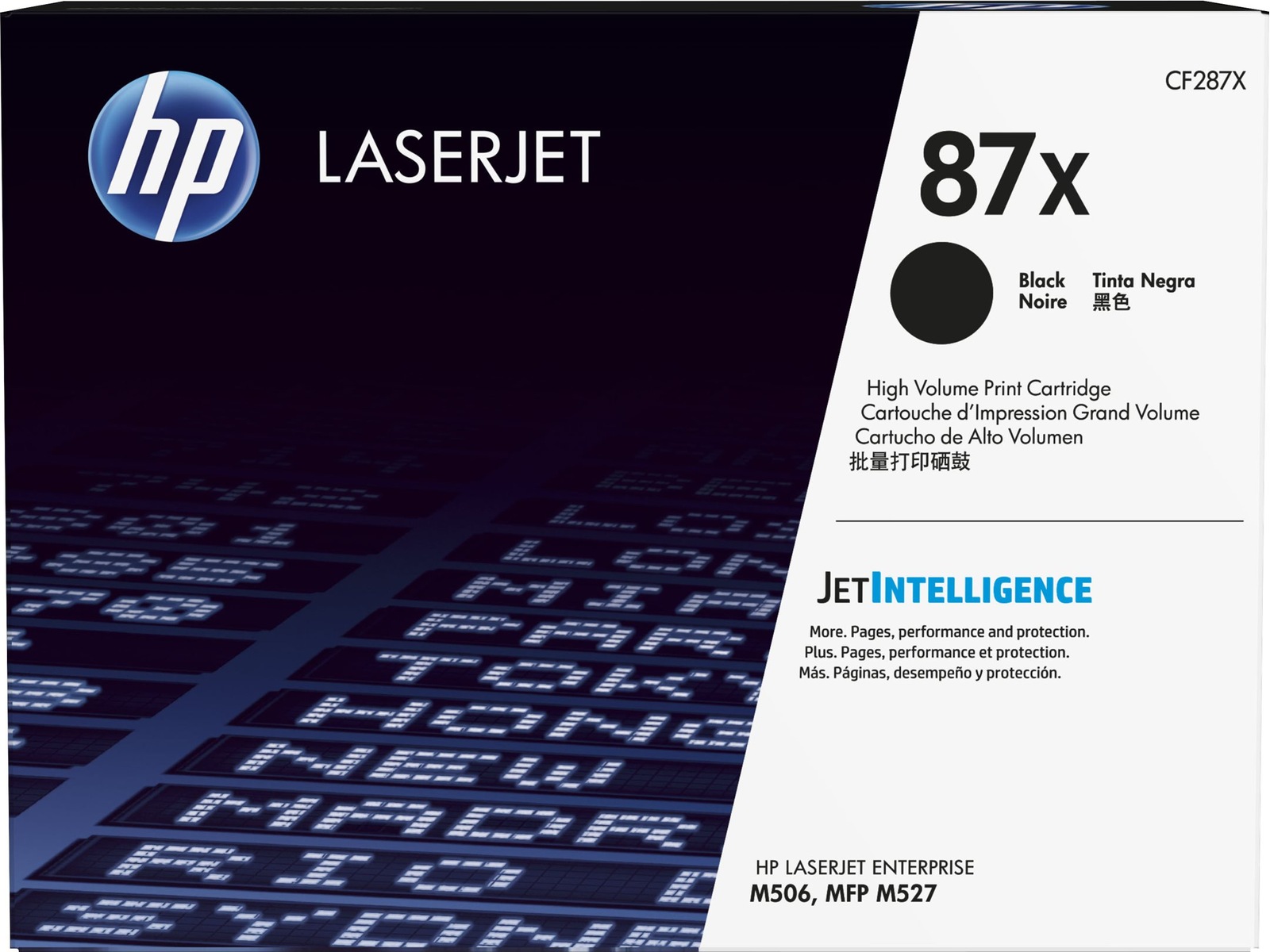 HP Toner 87X Svart Lasertoner