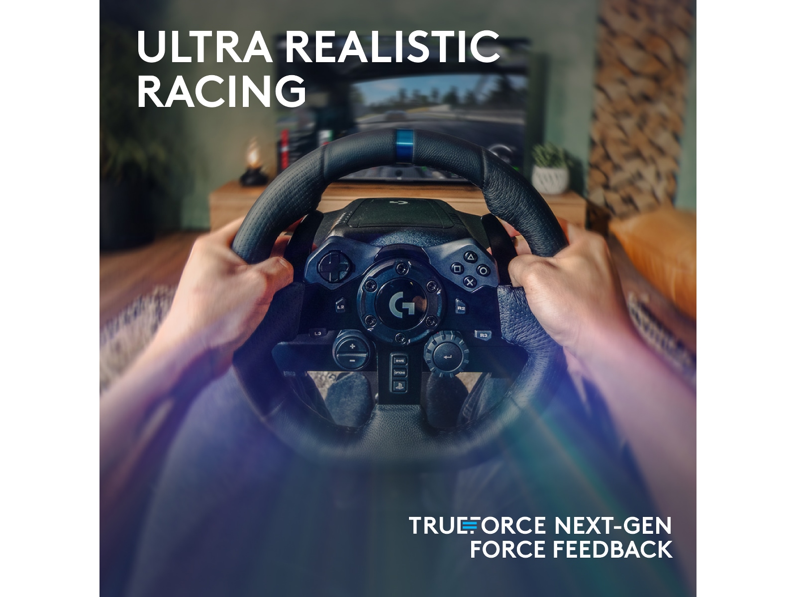 Logitech G923 och Driving Force Shifter Bundle Ratt och pedaler