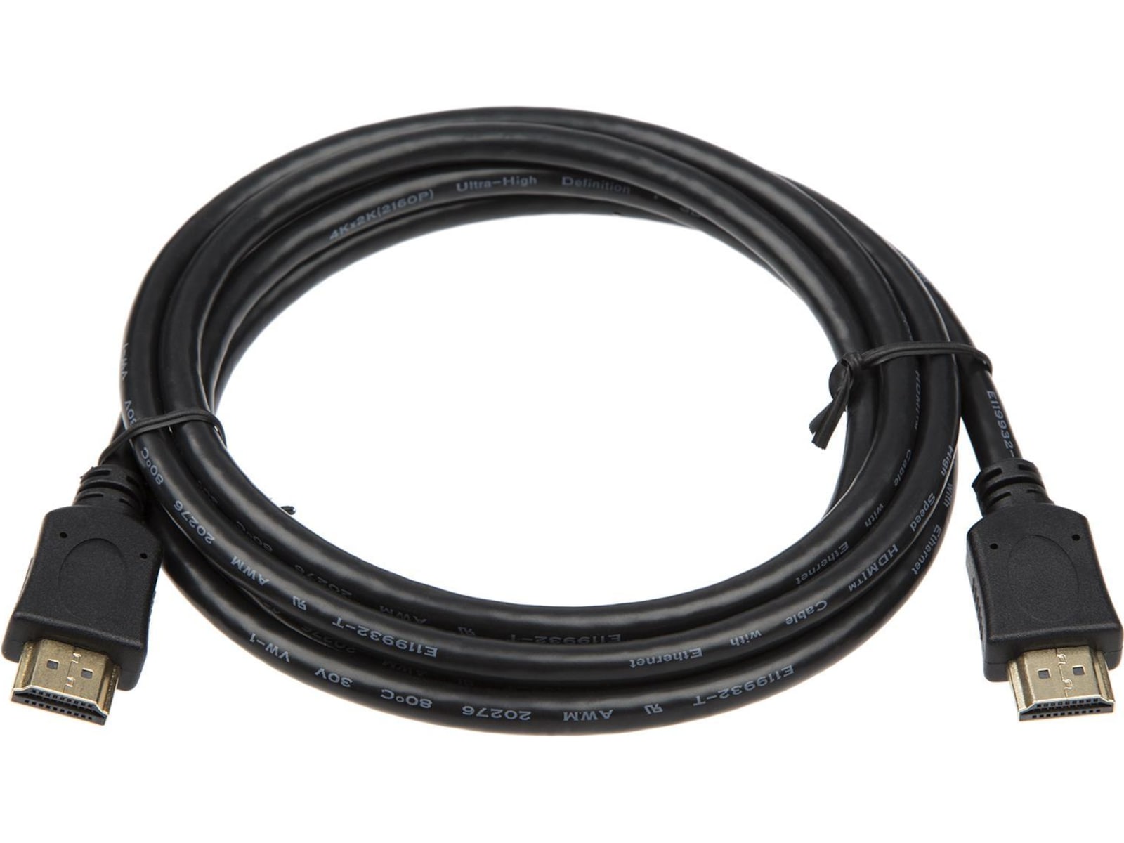 HDMI kabel 0,5m (svart) HDMI-kablar