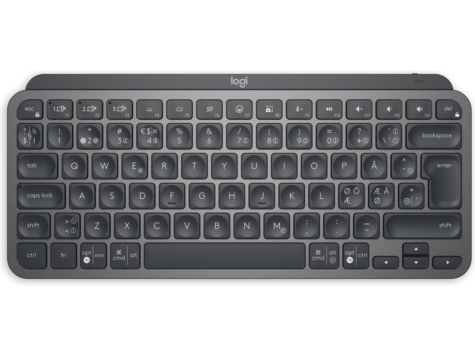 Logitech MX Keys Mini - GRAPHITE. Tangentbord