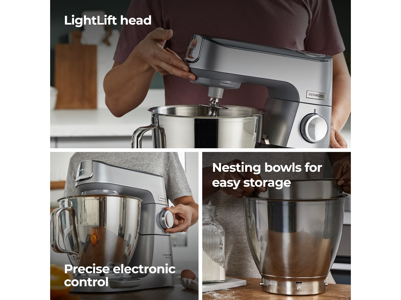 Kenwood Titanium Chef Baker XL köksmaskin Köksmaskiner