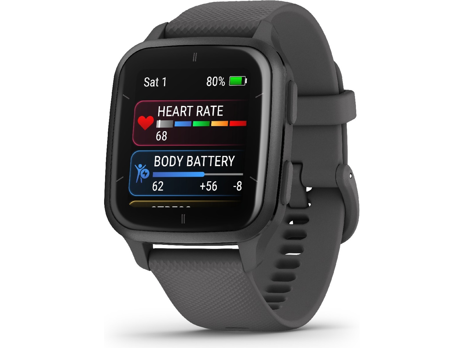 Garmin Venu Sq 2 35,8mm (skuggrå) Smartwatches