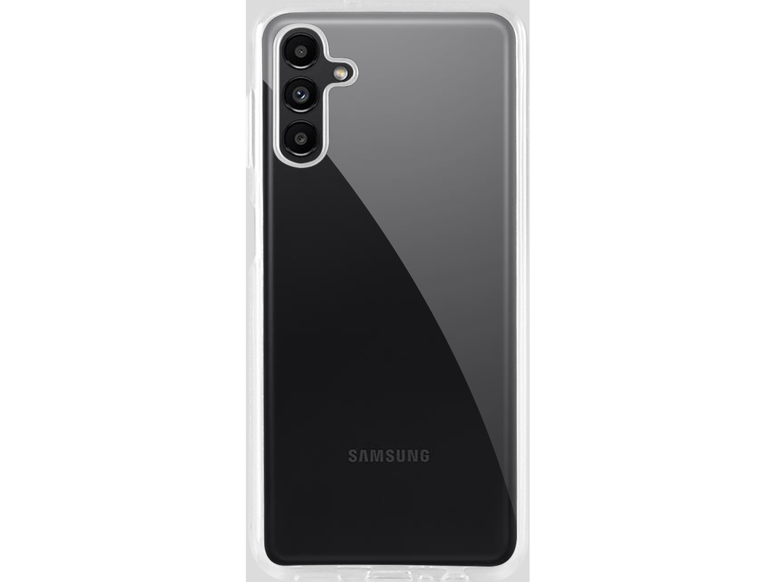 iiglo Galaxy A13 5G / A04S Silikonskal (transparent) Mobilskal