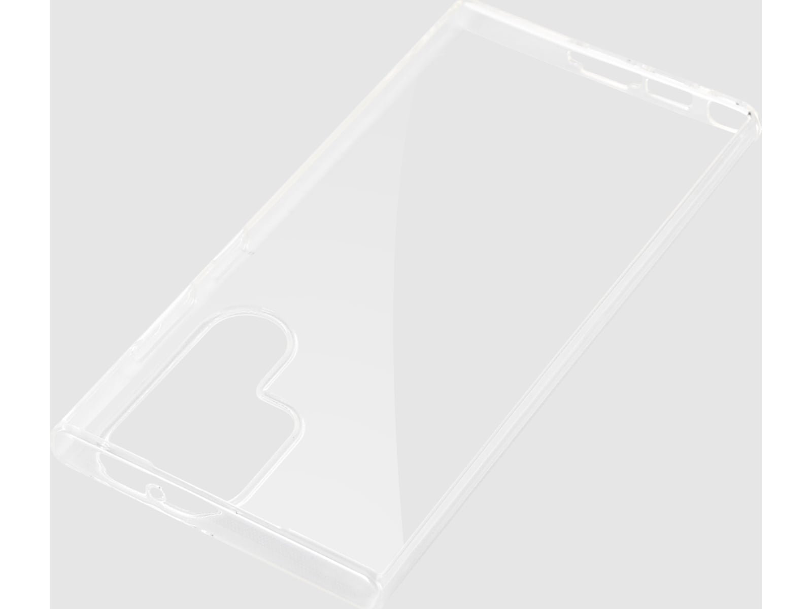 iiglo Galaxy S23 Ultra Silikonskydd (transparent) Mobilskal