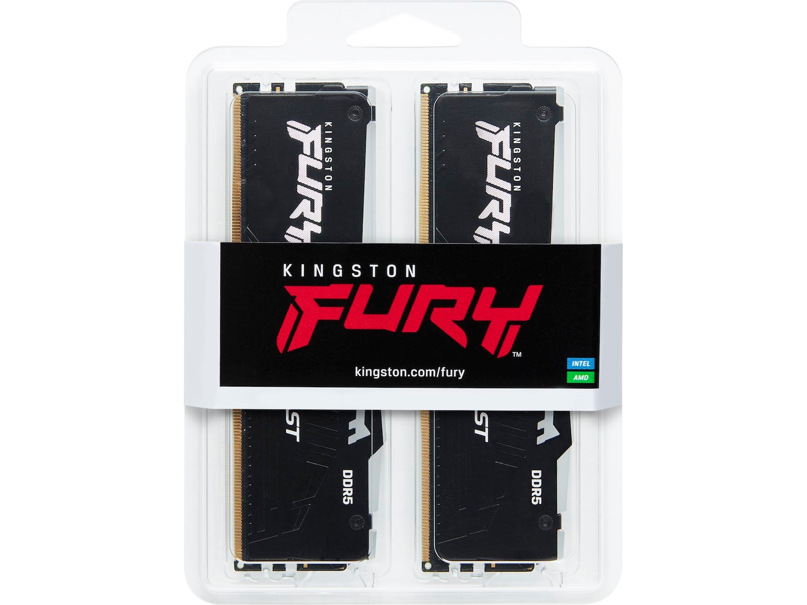 Kingston FURY Beast RGB DDR5 5600MHz 64GB Minne
