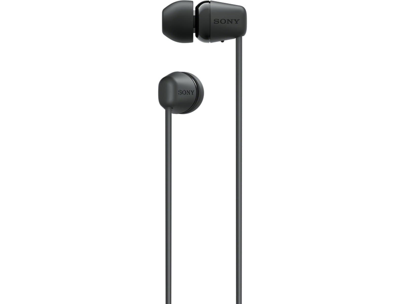 Sony WI-C100 Trådlösa Hörlurar, In-ear (svart) In-ear hörlurar