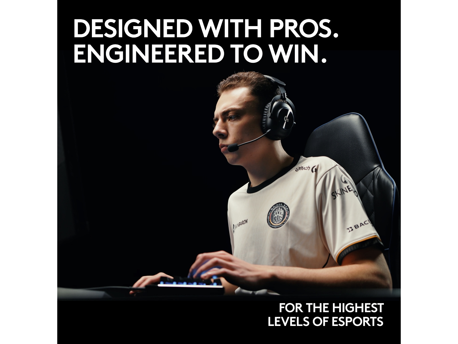 Logitech Pro X 2 Lightspeed Trådlöst Gaming Headset (svart) Gamingheadset