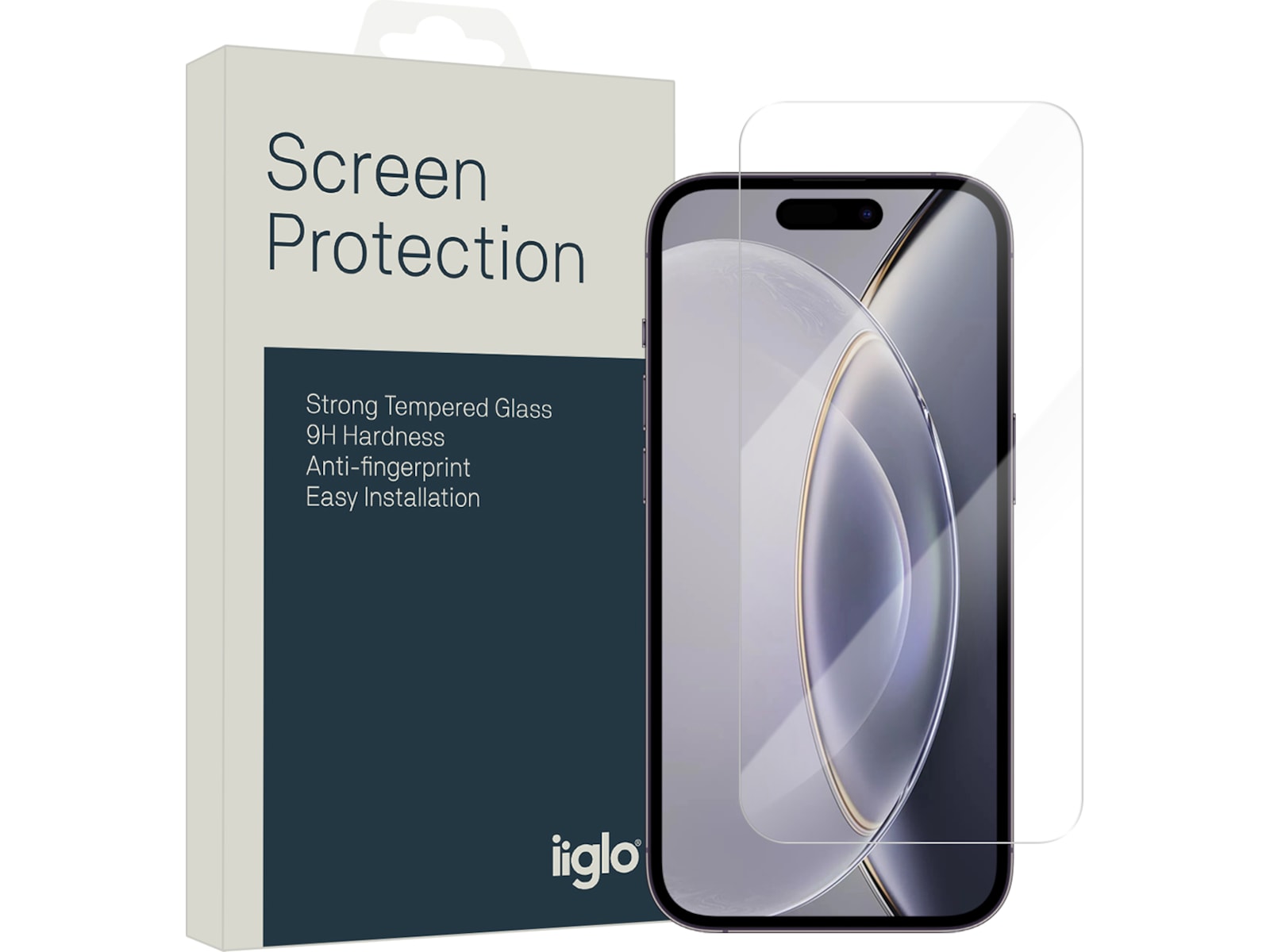 iiglo iPhone 15 Pro Max Skärmskydd Skärmskydd mobiltelefon