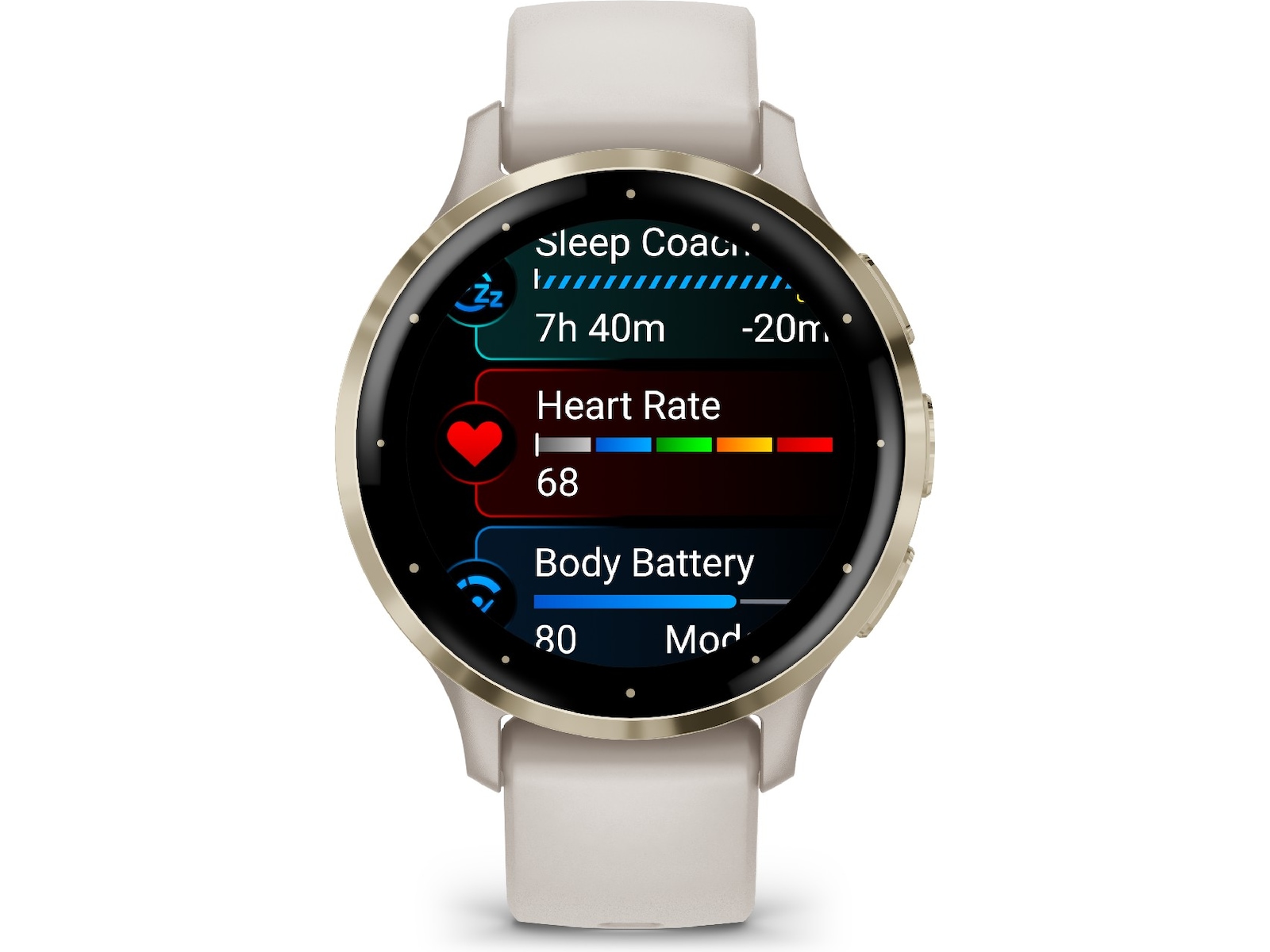 Garmin Venu 3S 41mm GPS (ivory/soft gold) Smartwatches
