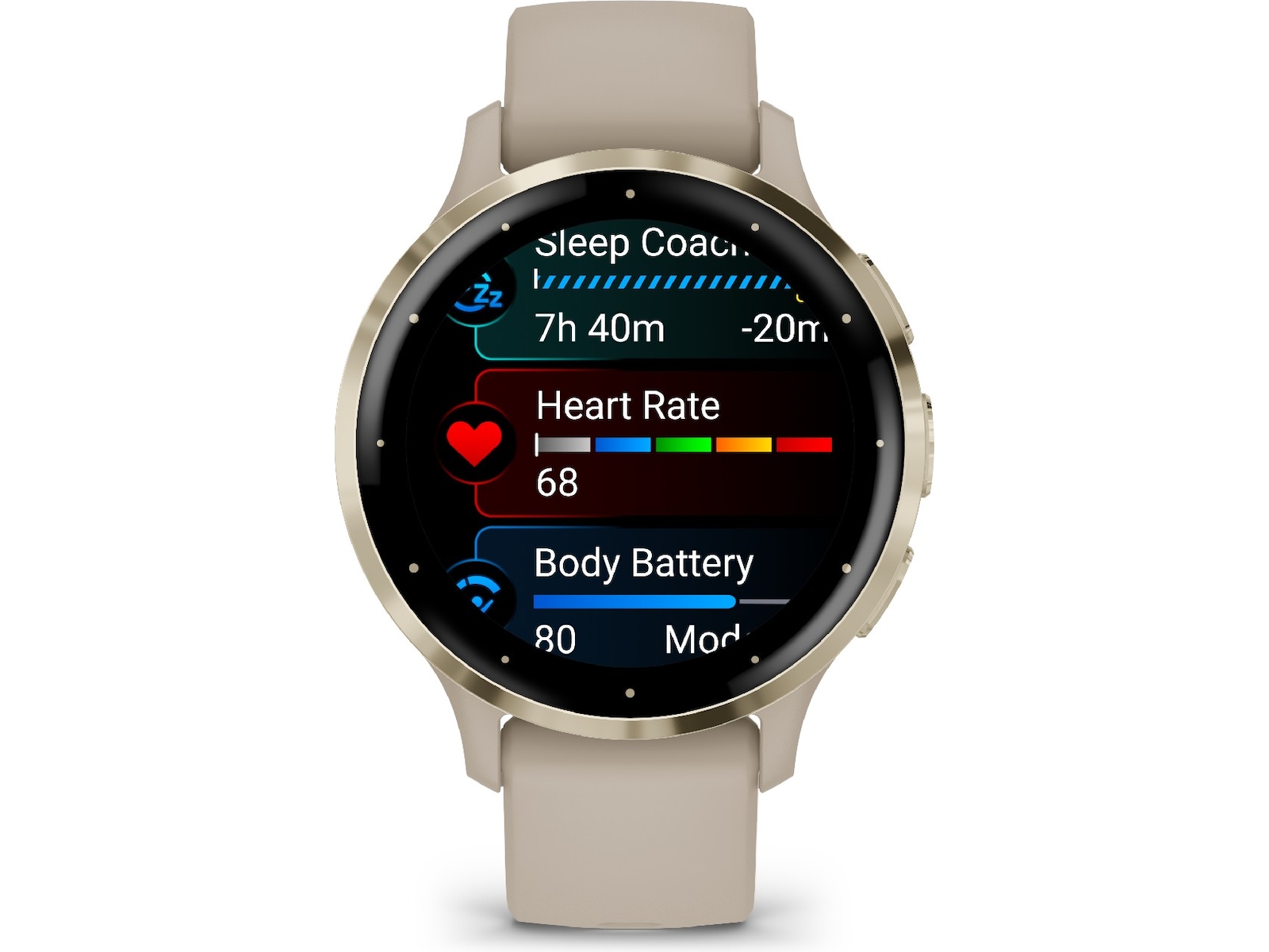 Garmin Venu 3S 41mm GPS (french gray/soft gold) Smartwatches