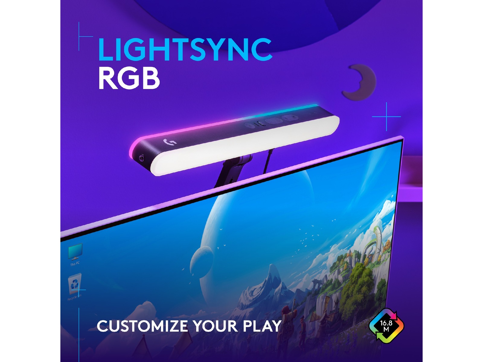 Logitech G Litra Beam LX Streaming tillbehör