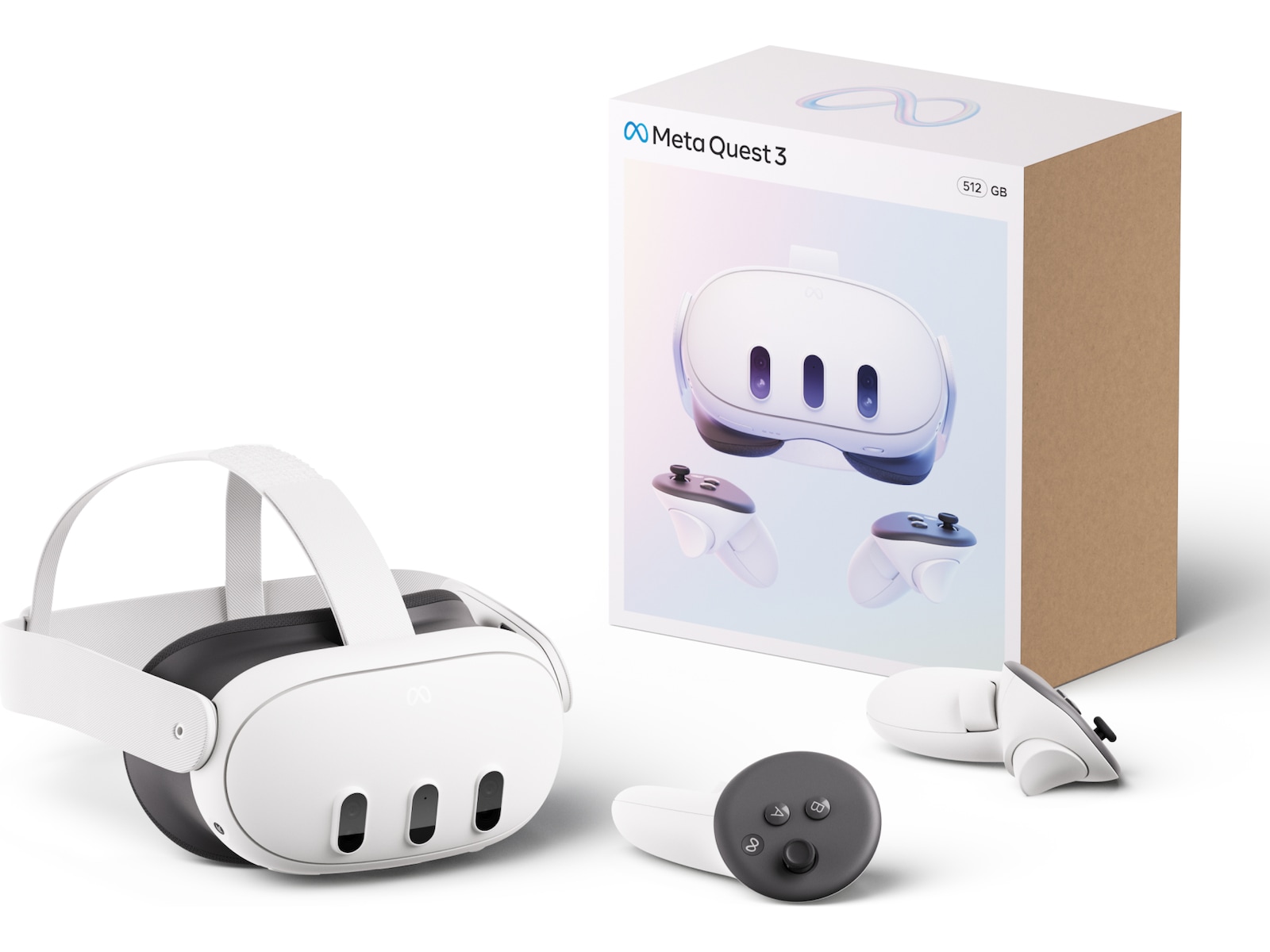 Meta Quest 3 512gb VR glasögon