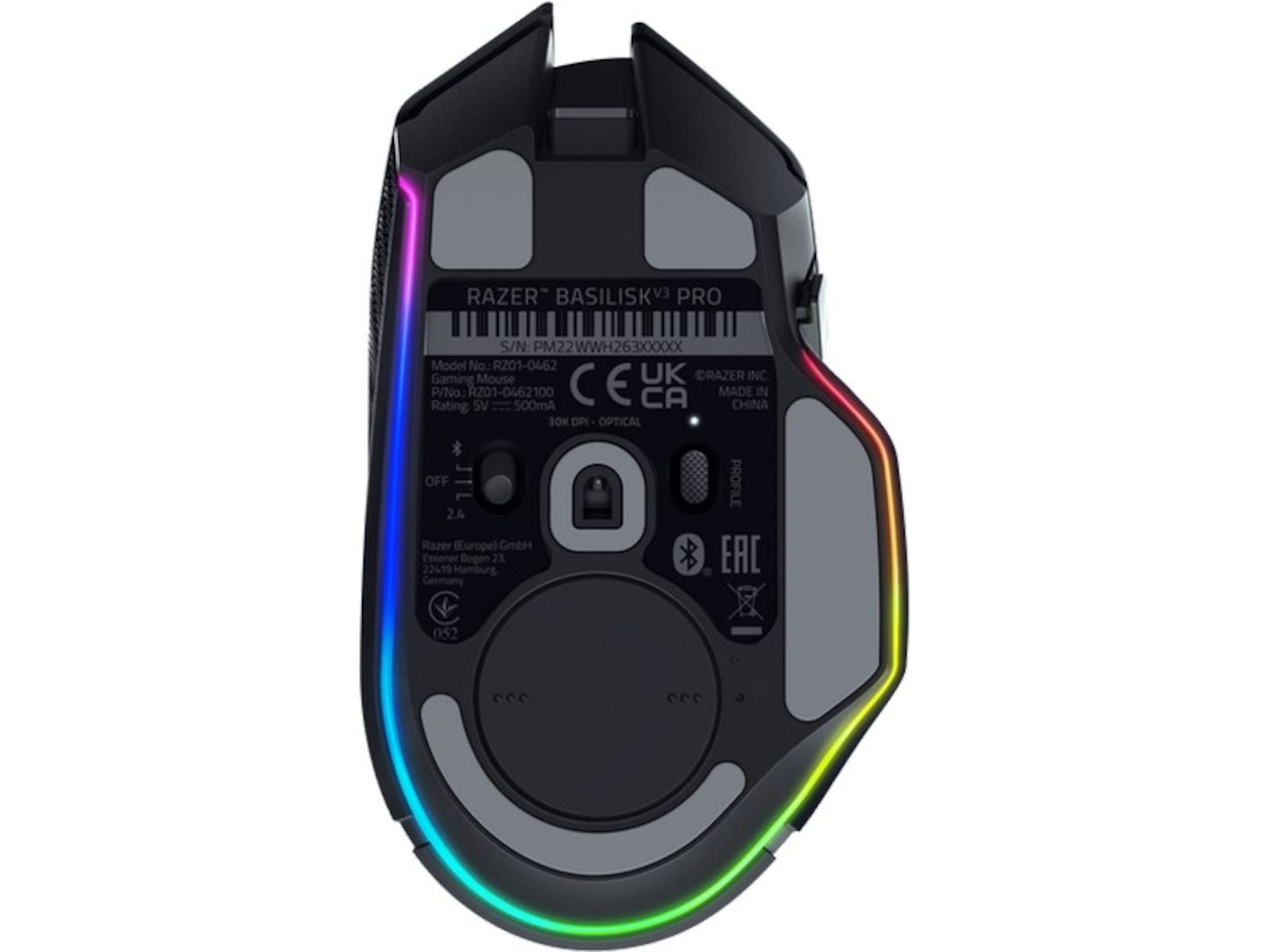 Razer Basilisk V3 Pro Gamingmus (svart) Gamingmus