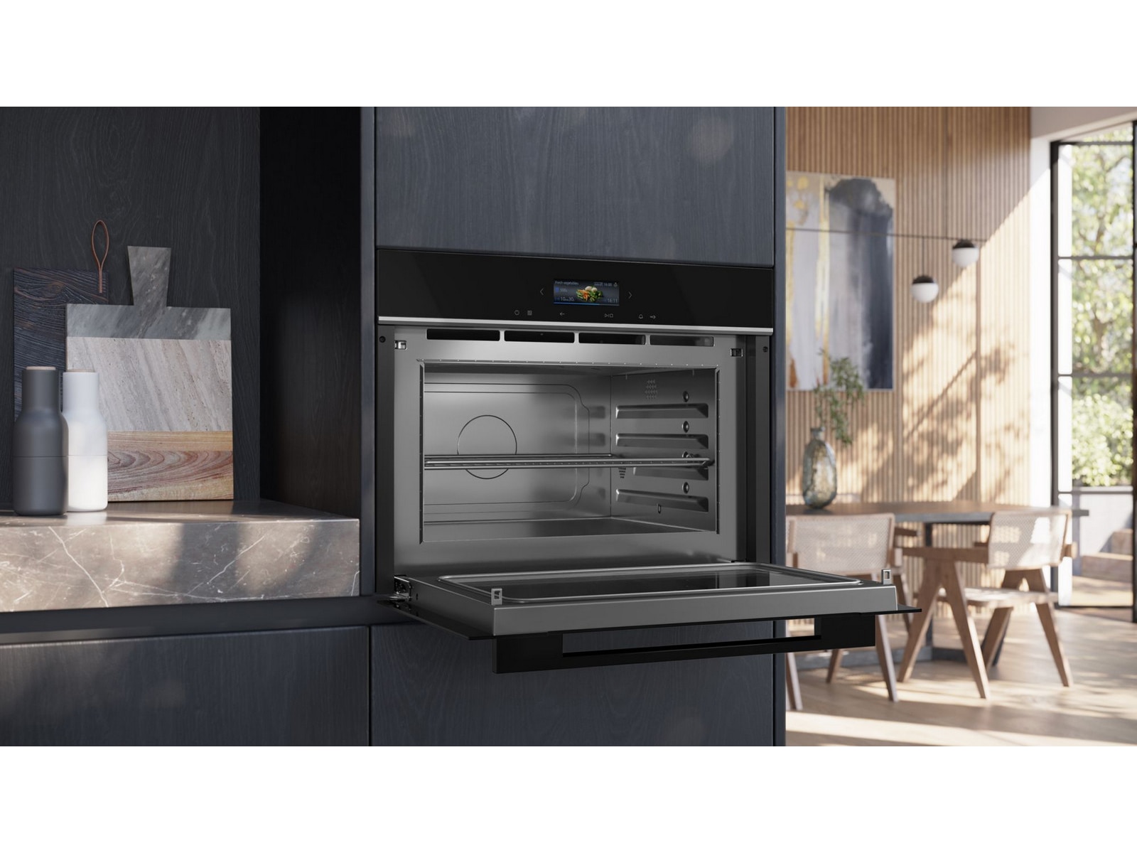 Siemens iQ700 CE732GXB1 mikrovågsugn (svart) Mikrovågsugn